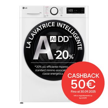 Foto frontale lavatrice F4R3013NSWB con Cashback